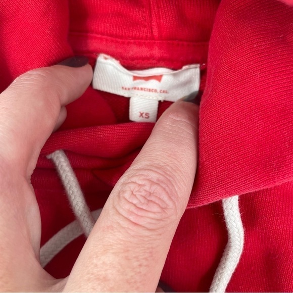LEVI’S Men’s Logo Hooded Sweatshirt size: XS - Picture 5 of 9